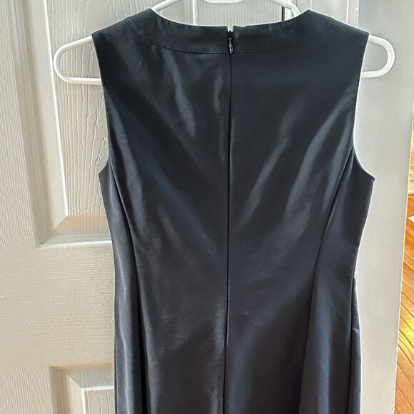 Banana Republic Black Cotton/nylon/spandex mix Dress! - Picture 9 of 10